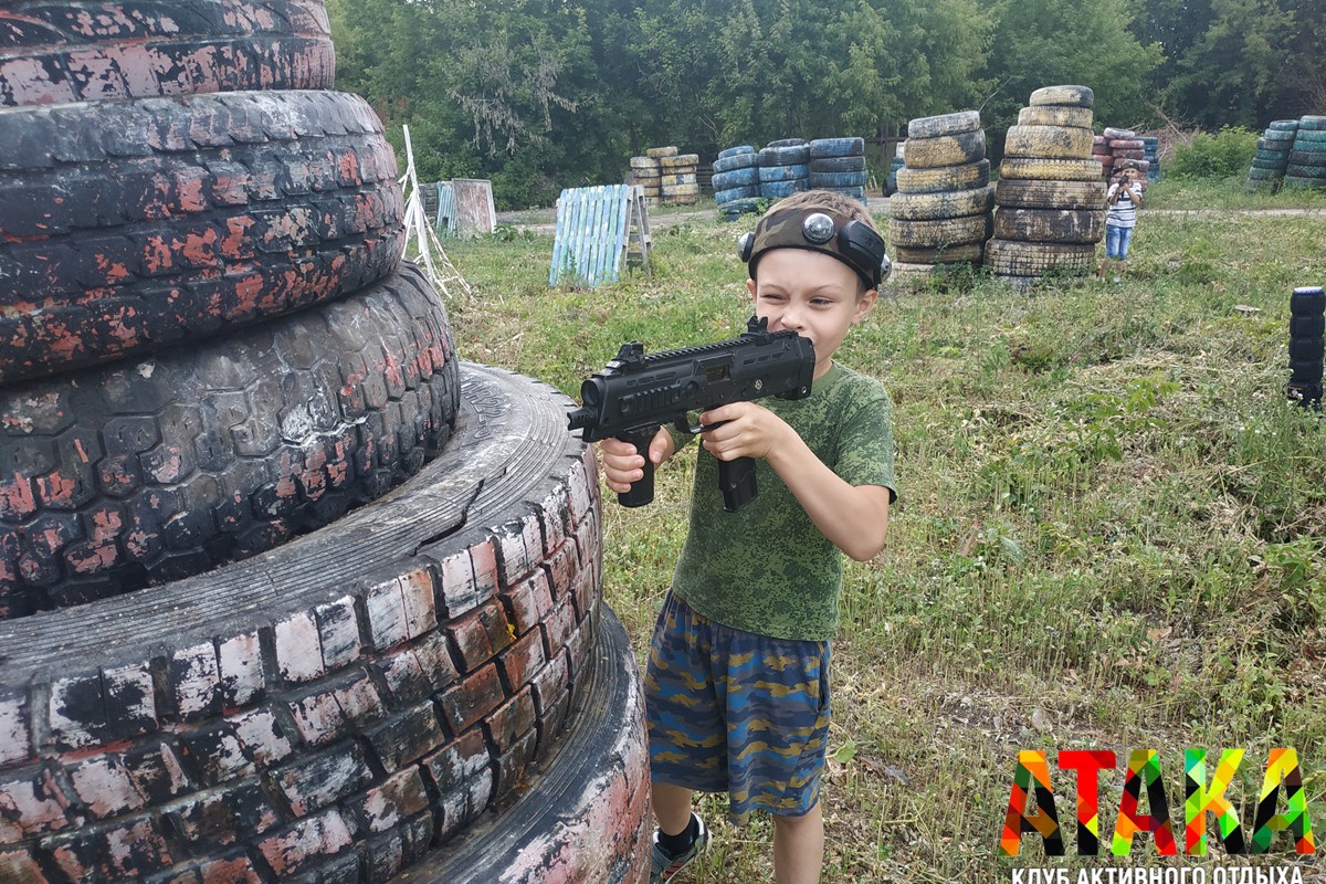 Пейнтбол в Самаре, клуб активного отдыха «Атака»